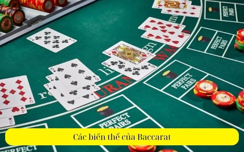 Các biến thể của Baccarat