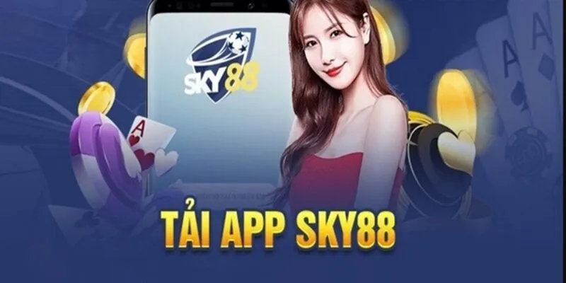 hướng dẫn tải app sky88